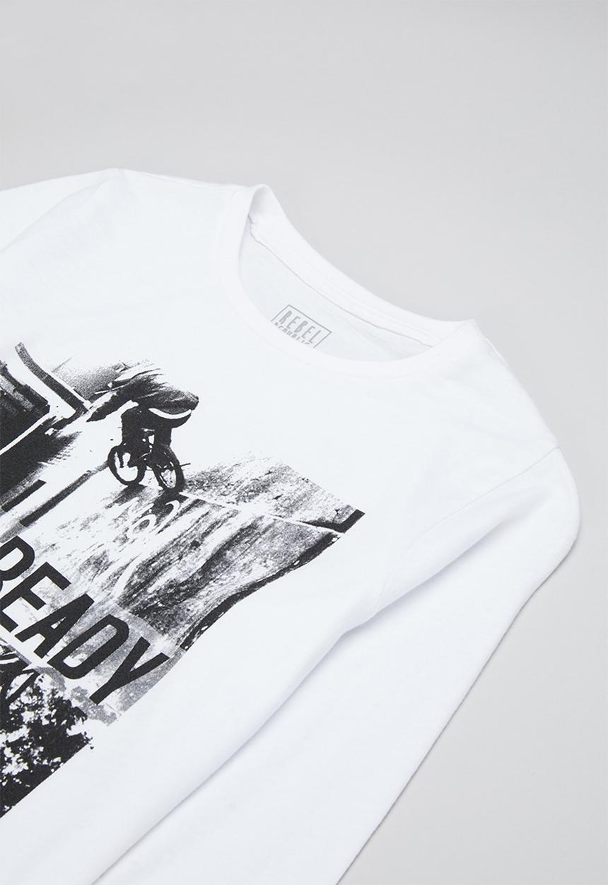 Rebel Republic - Graphic tee - white