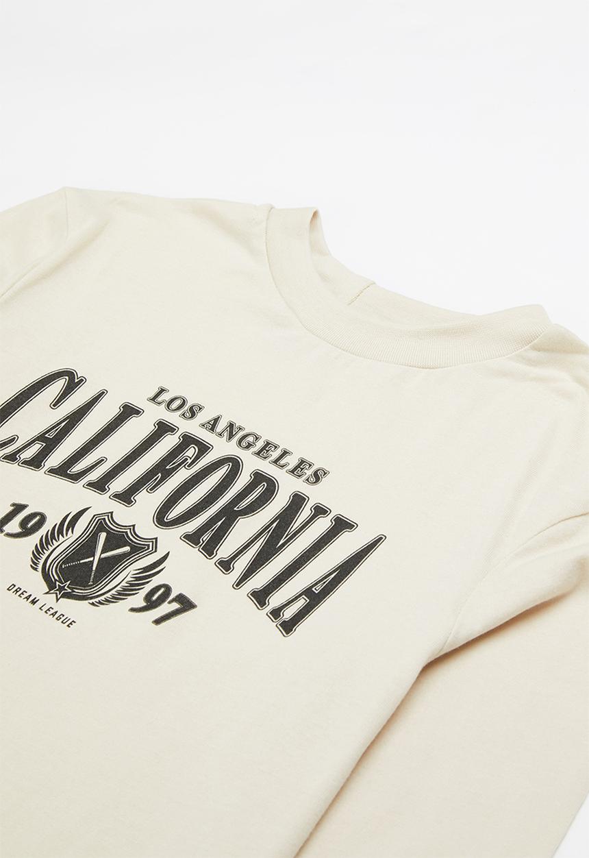 Rebel Republic - Printed pj set - neutral & black