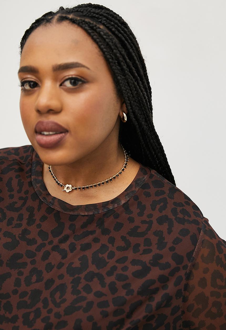 Superbalist - Helena necklace - gold & black