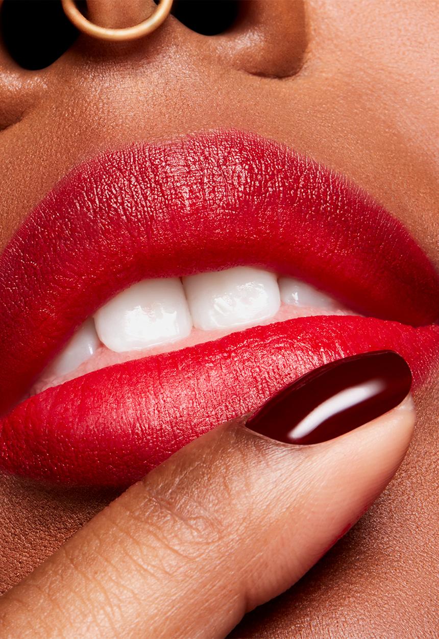 MAC - Powder Kiss Velvet Blur Slim Stick - Ruby New