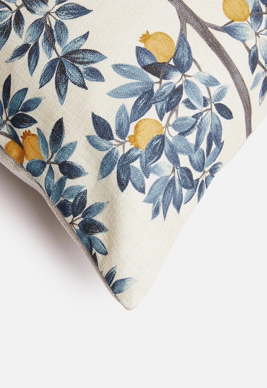 Hertex Fabrics - Cocktail lounge cushion cover - indigo spice
