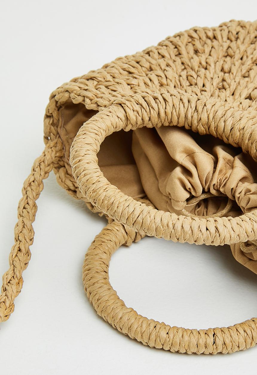 Superbalist - Straw top handle bag - natural
