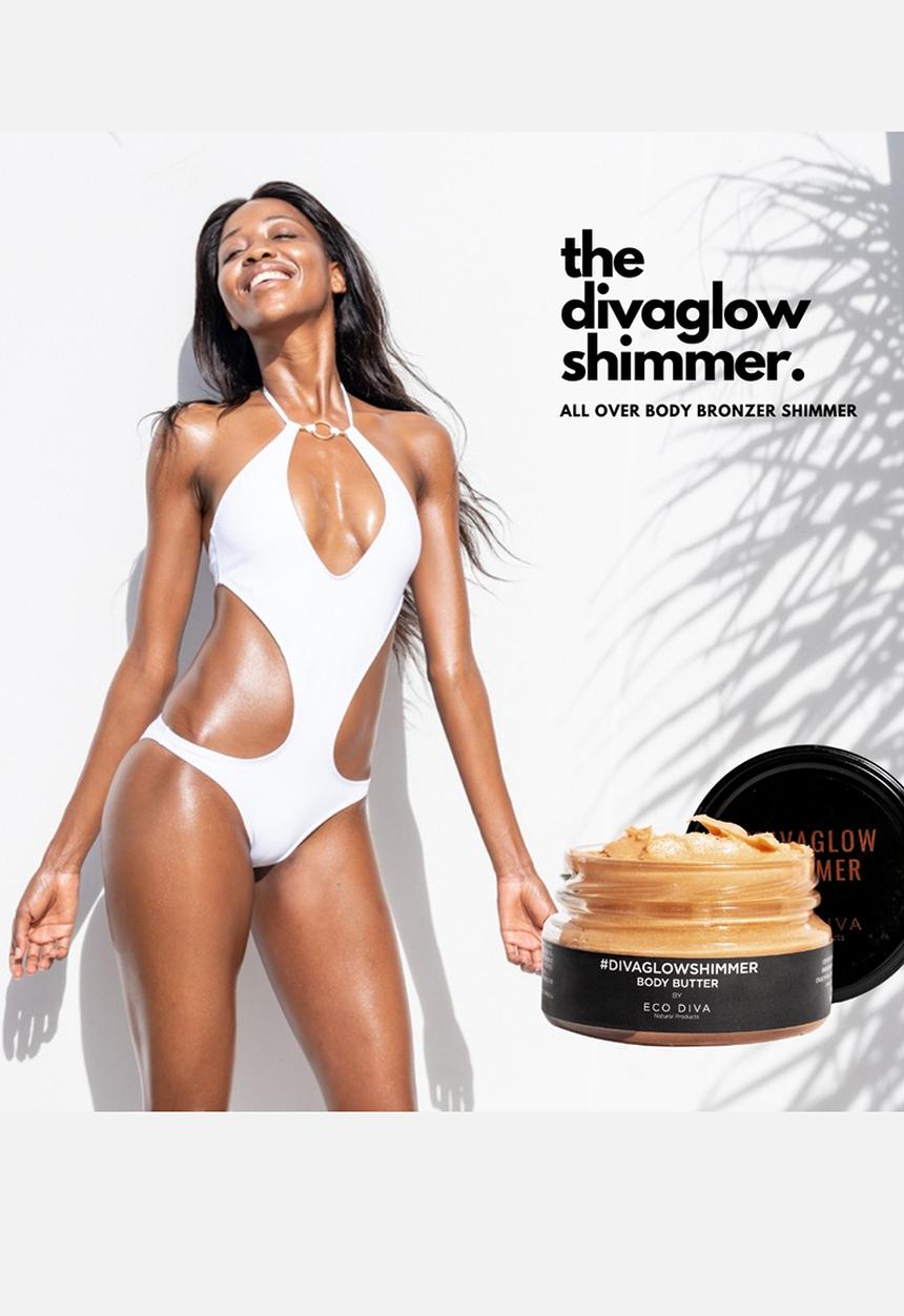 Eco Diva Natural - Divaglow Shimmer Body Bronzer