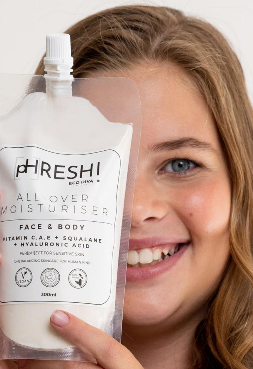 Eco Diva Natural - pHRESH! All Over Moisturiser - Face + Body 