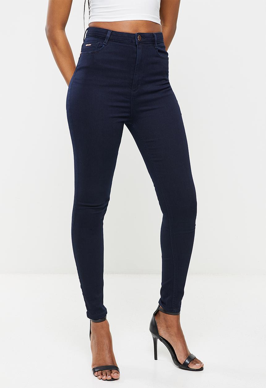 SISSY BOY - Super high waist skinny - blue