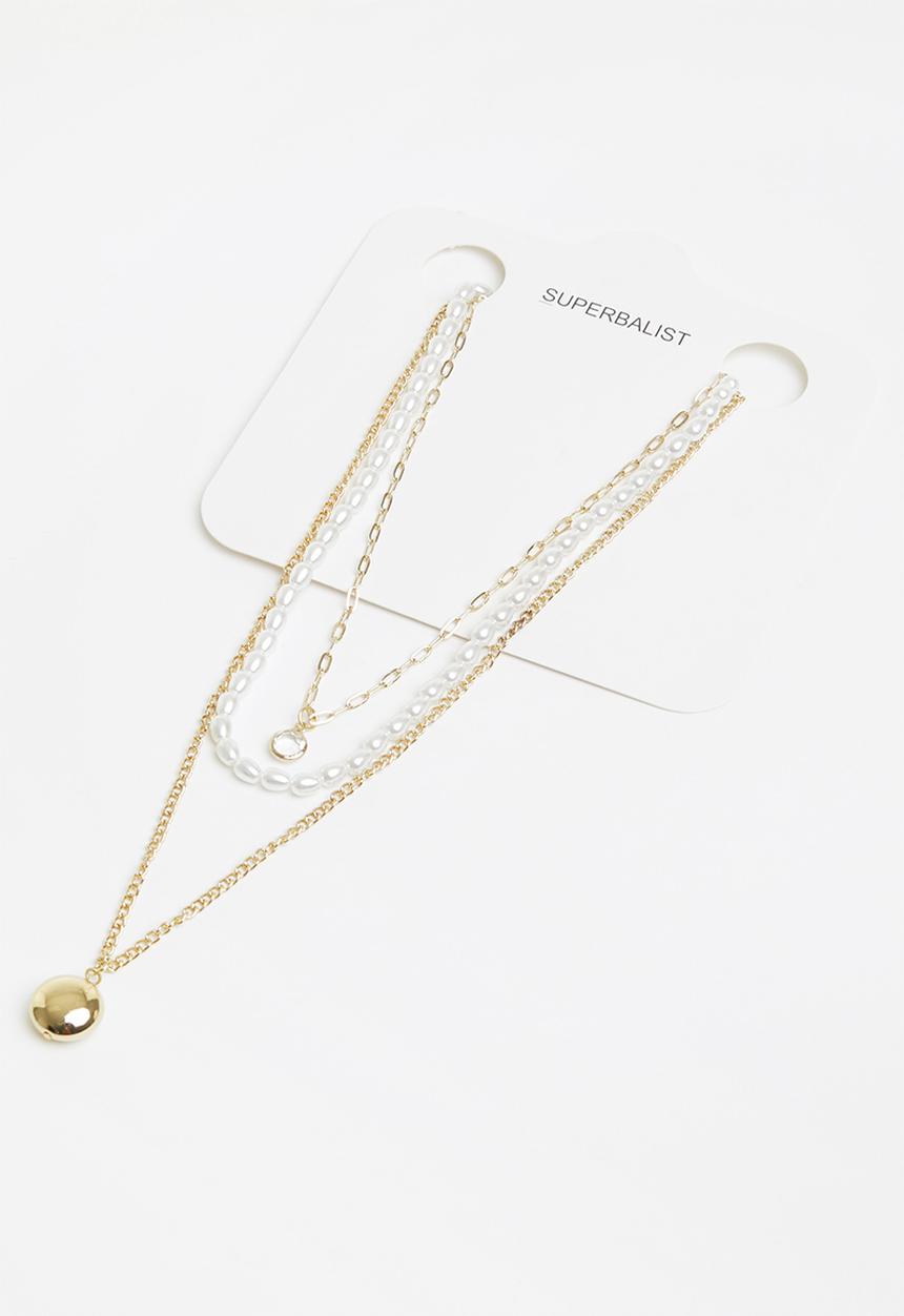 Superbalist - Brooke layered necklace - gold