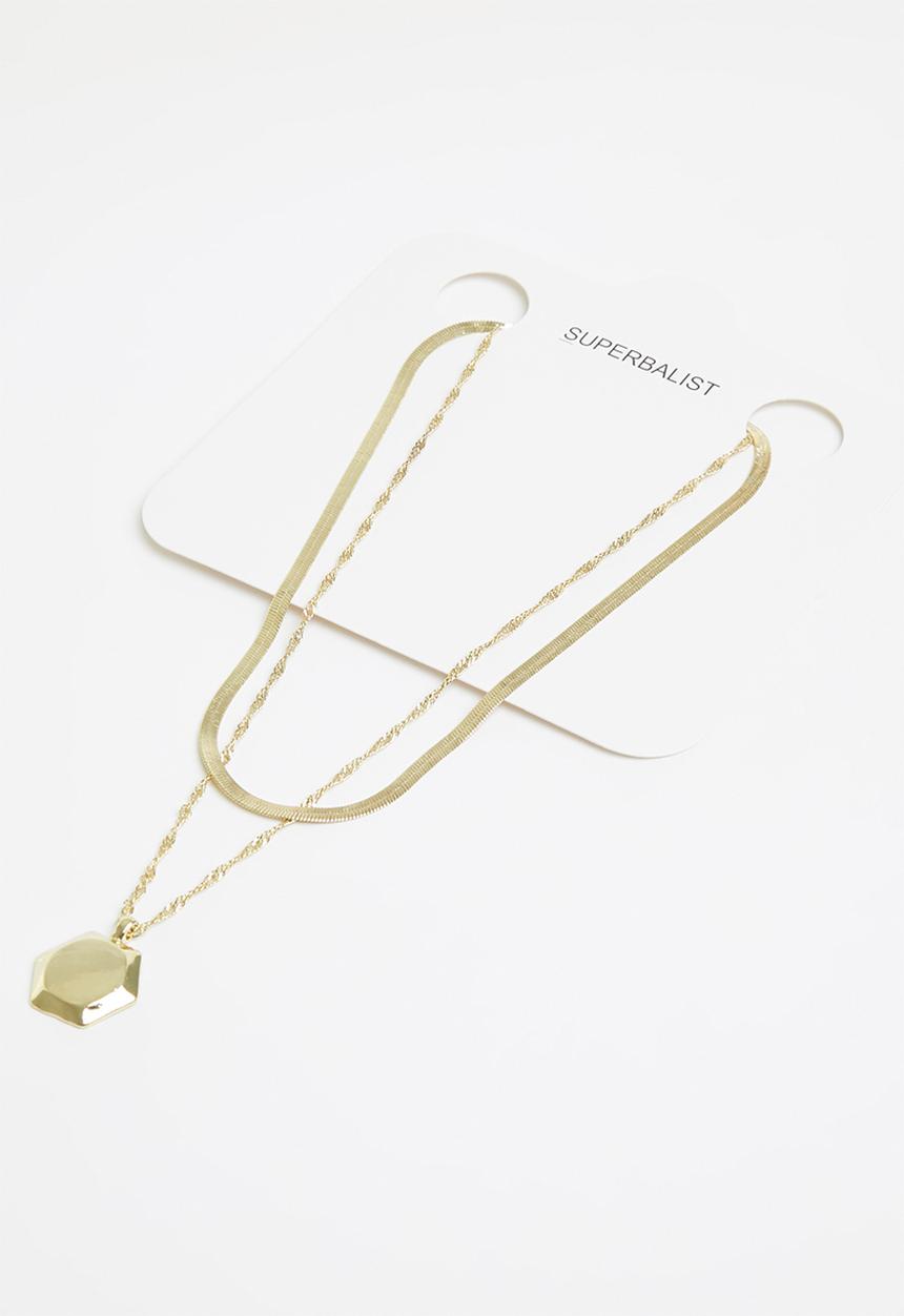 Superbalist - Phillipa layered necklace - gold
