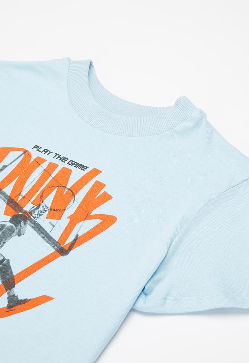 Superbalist - Printed tee - blue