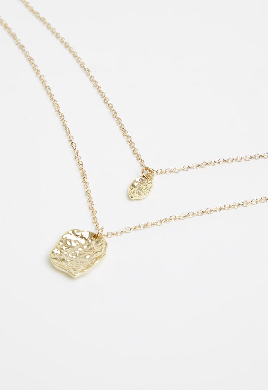 Superbalist - Maeve layered necklace - gold