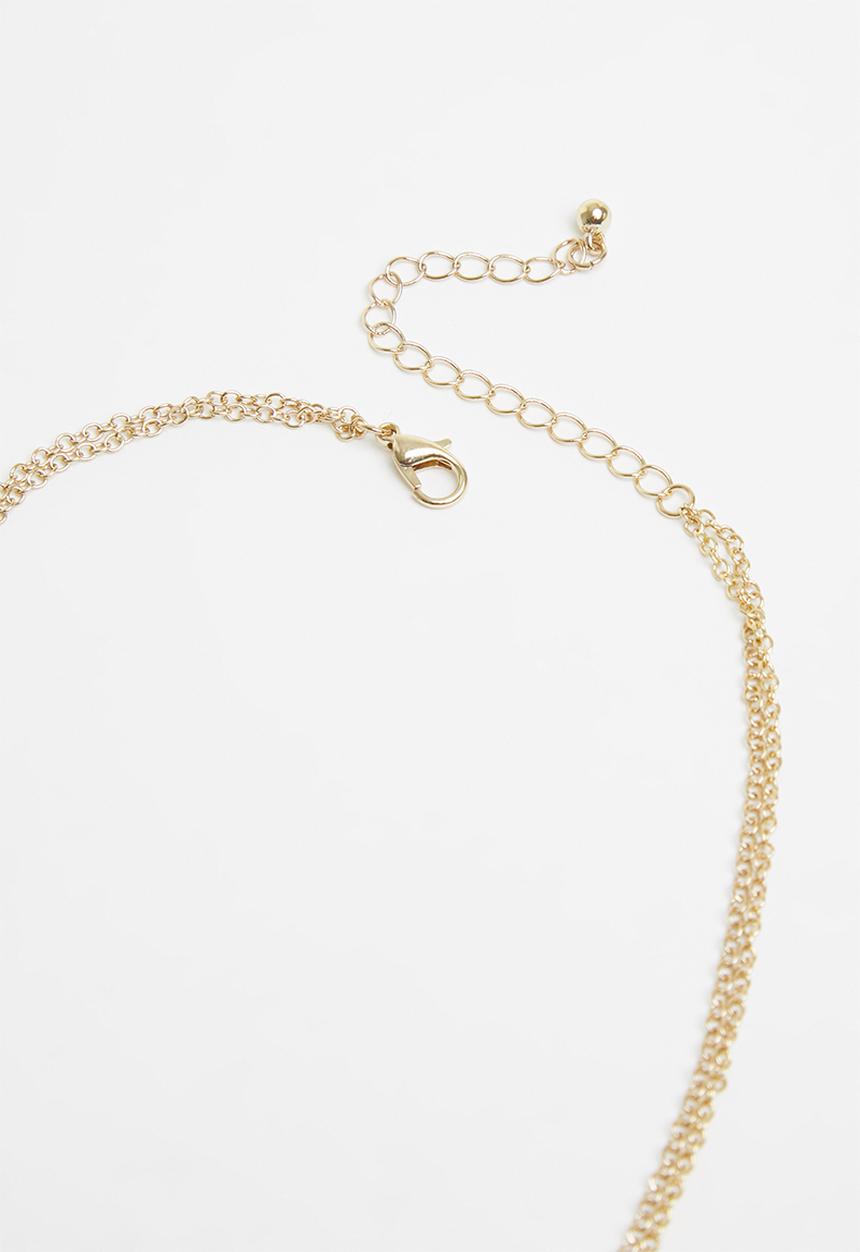 Superbalist - Maeve layered necklace - gold