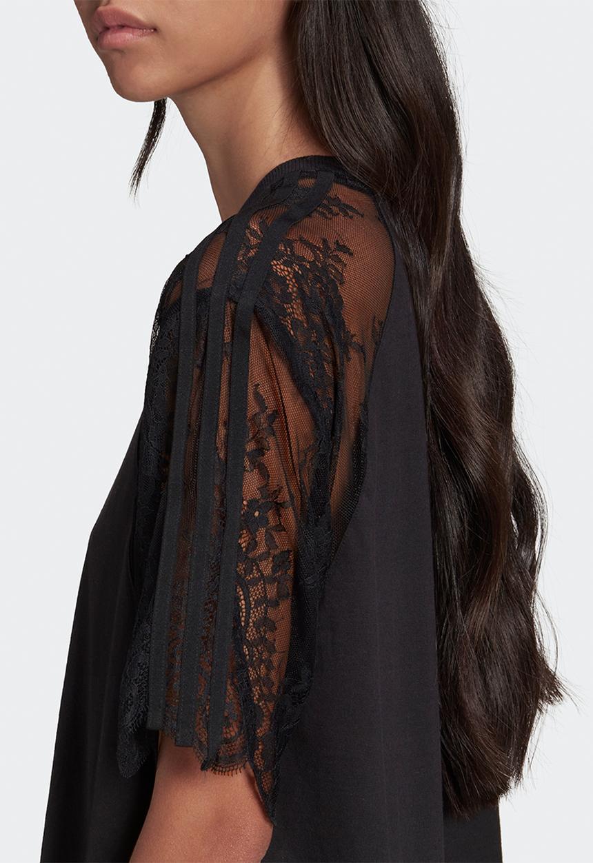 adidas Originals - Adicolour oversized tee dress - black