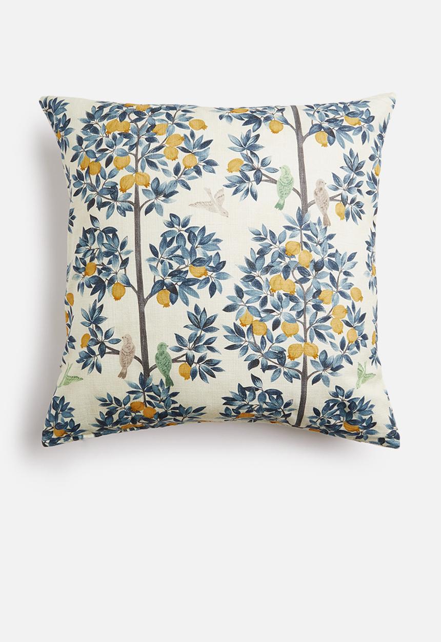 Hertex Fabrics - Cocktail lounge cushion cover - indigo spice