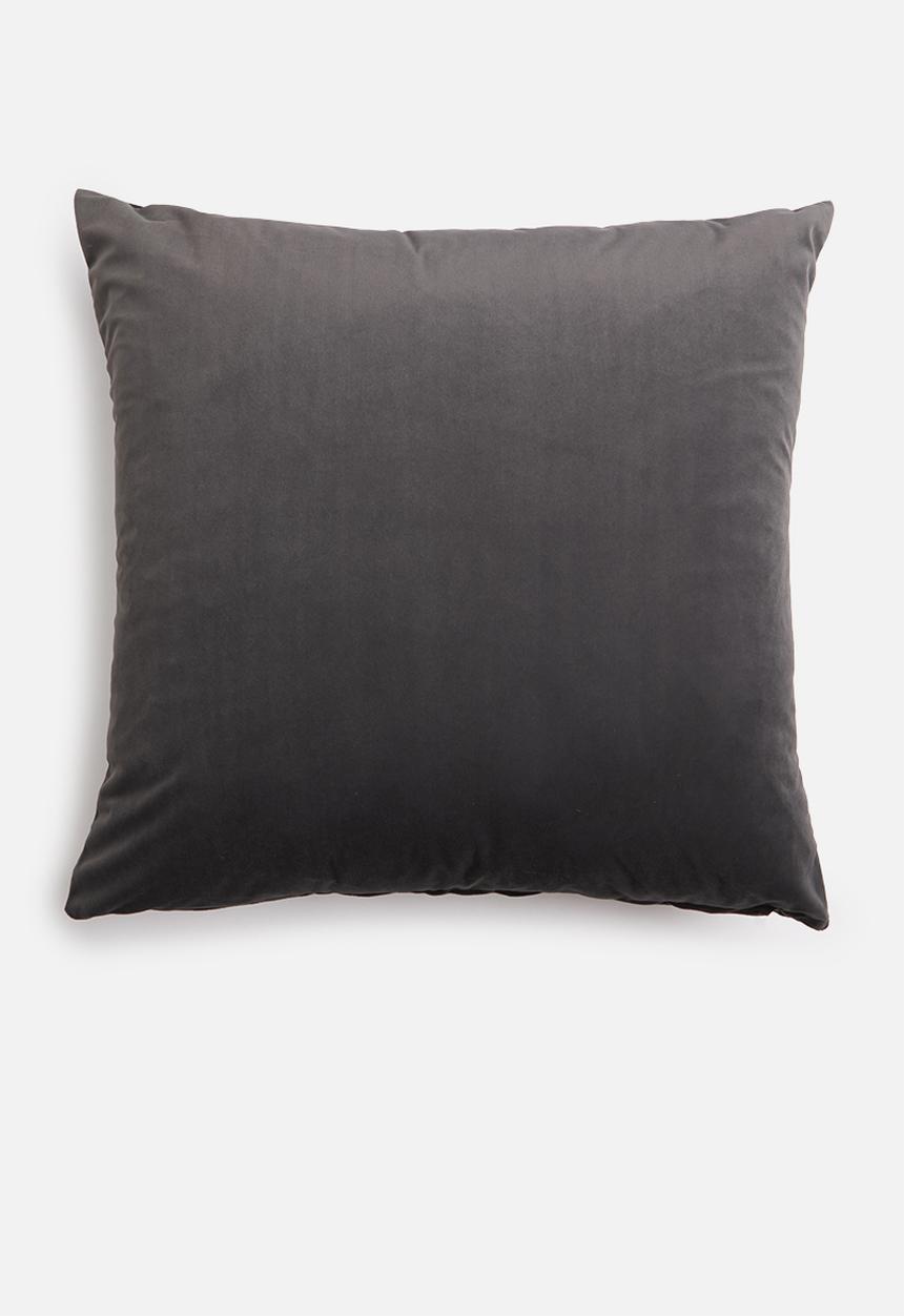 Sixth Floor - Lavish cushion cover - pewter