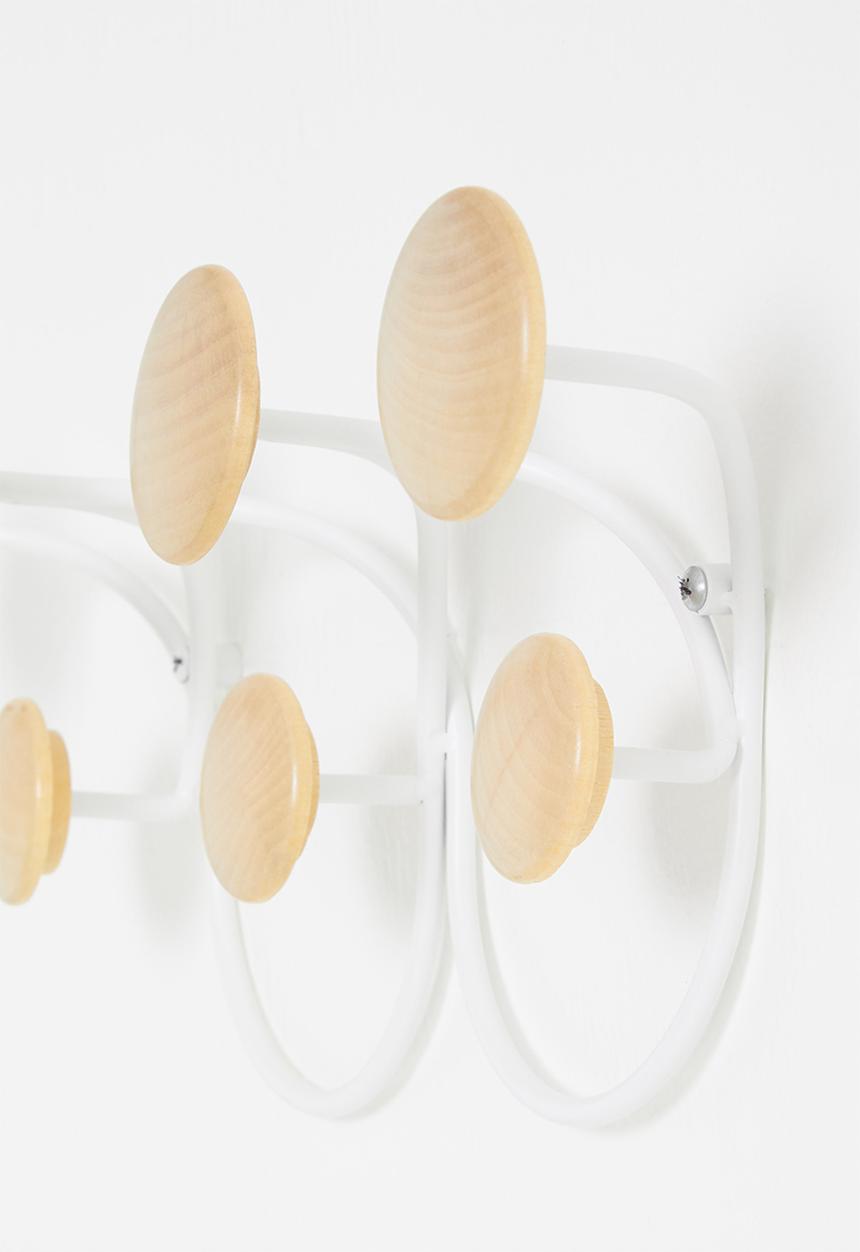 Umbra - Dotsy wall hook - white & natural