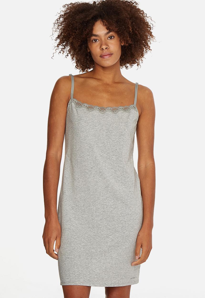 Calvin Klein - Chemise sentual cotton - grey heather