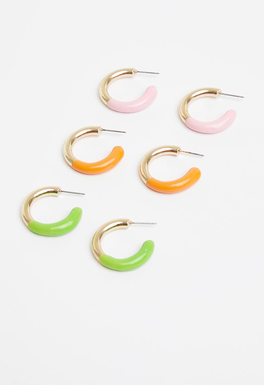 Superbalist - Maggie hoop earrings - multi