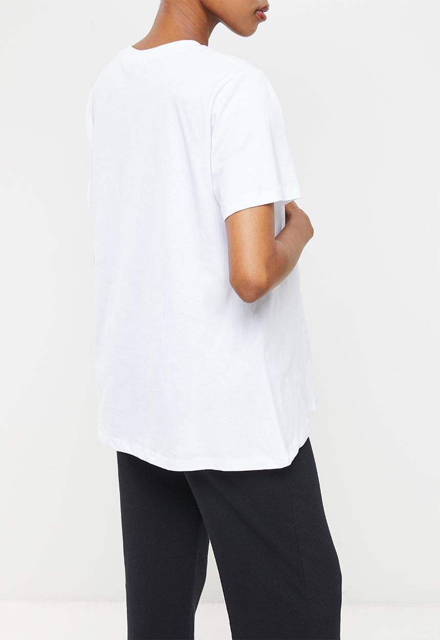 Superbalist - Maternity slogan/graphic tee - white