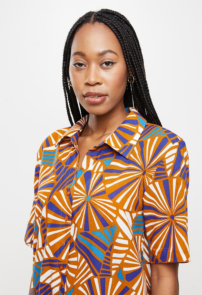 Trendyol - Patterned overall jumpsuit - multi 