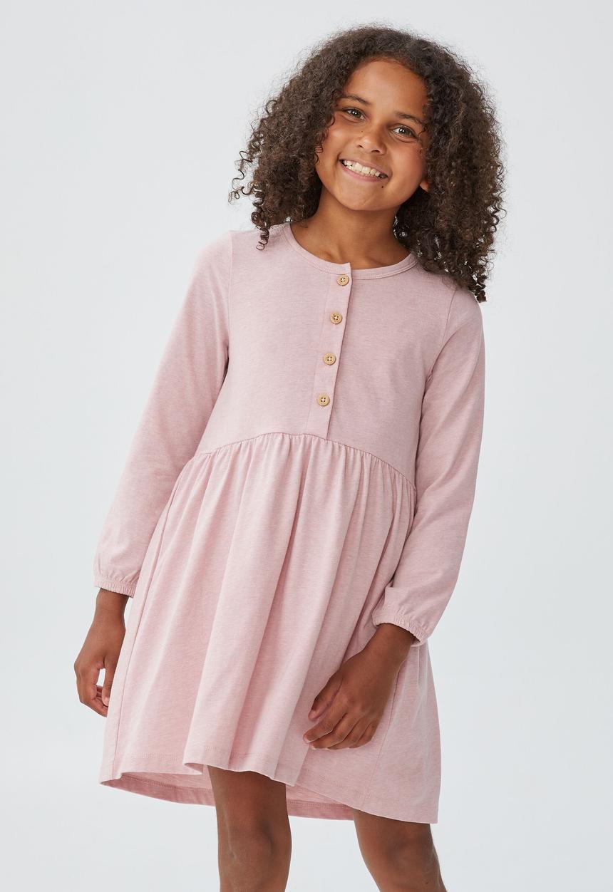 Cotton On - Payton long sleeve dress - zephyr