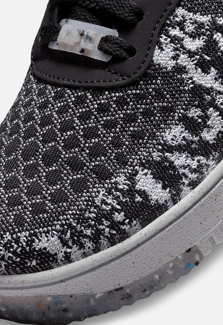 Nike - Af1 crater flyknit - black/black-white-pure platinum