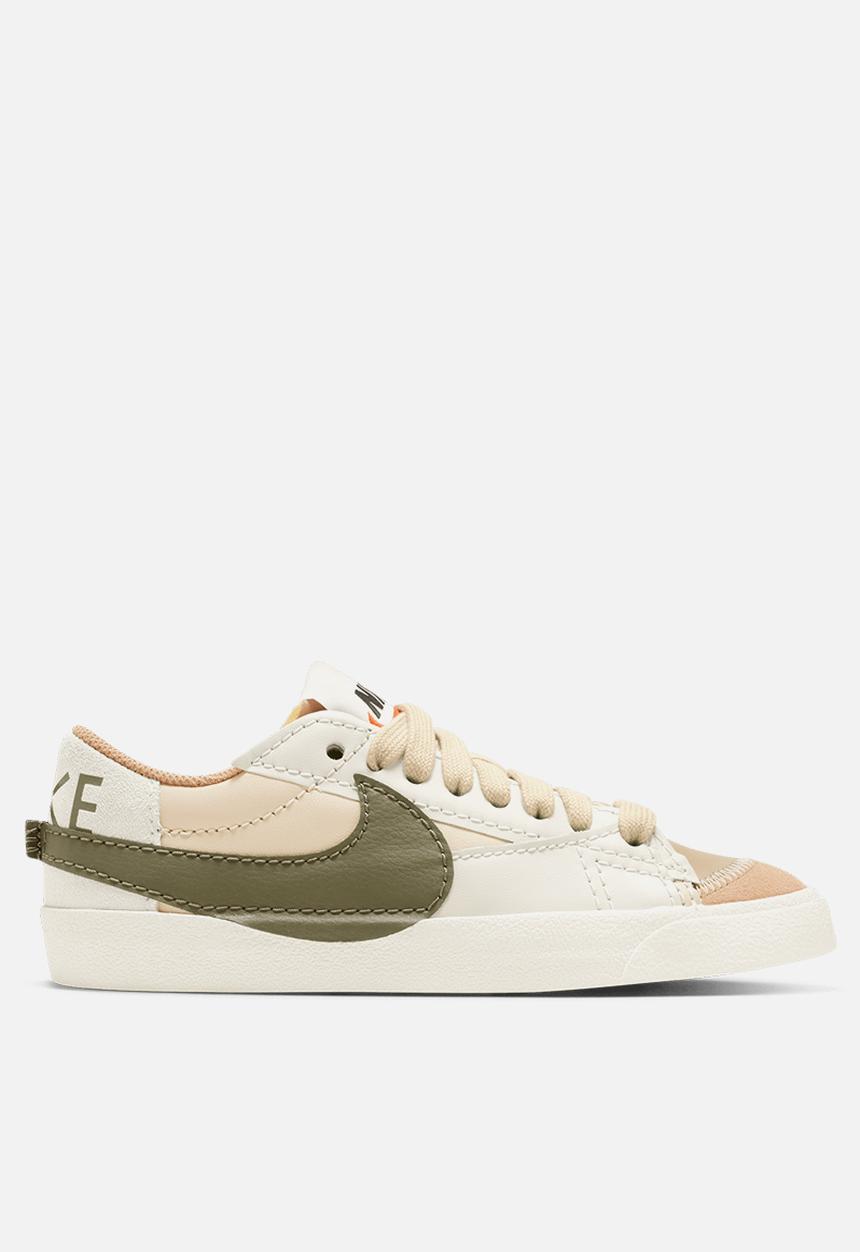 Nike - Nike blazer low '77 jumbo - sanddrift/medium olive-light silver
