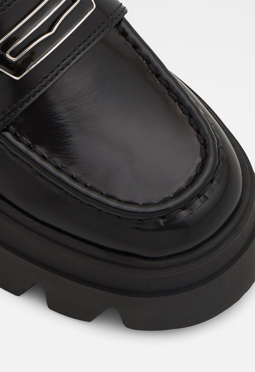 ALDO - Grandwalk leather loafer - black