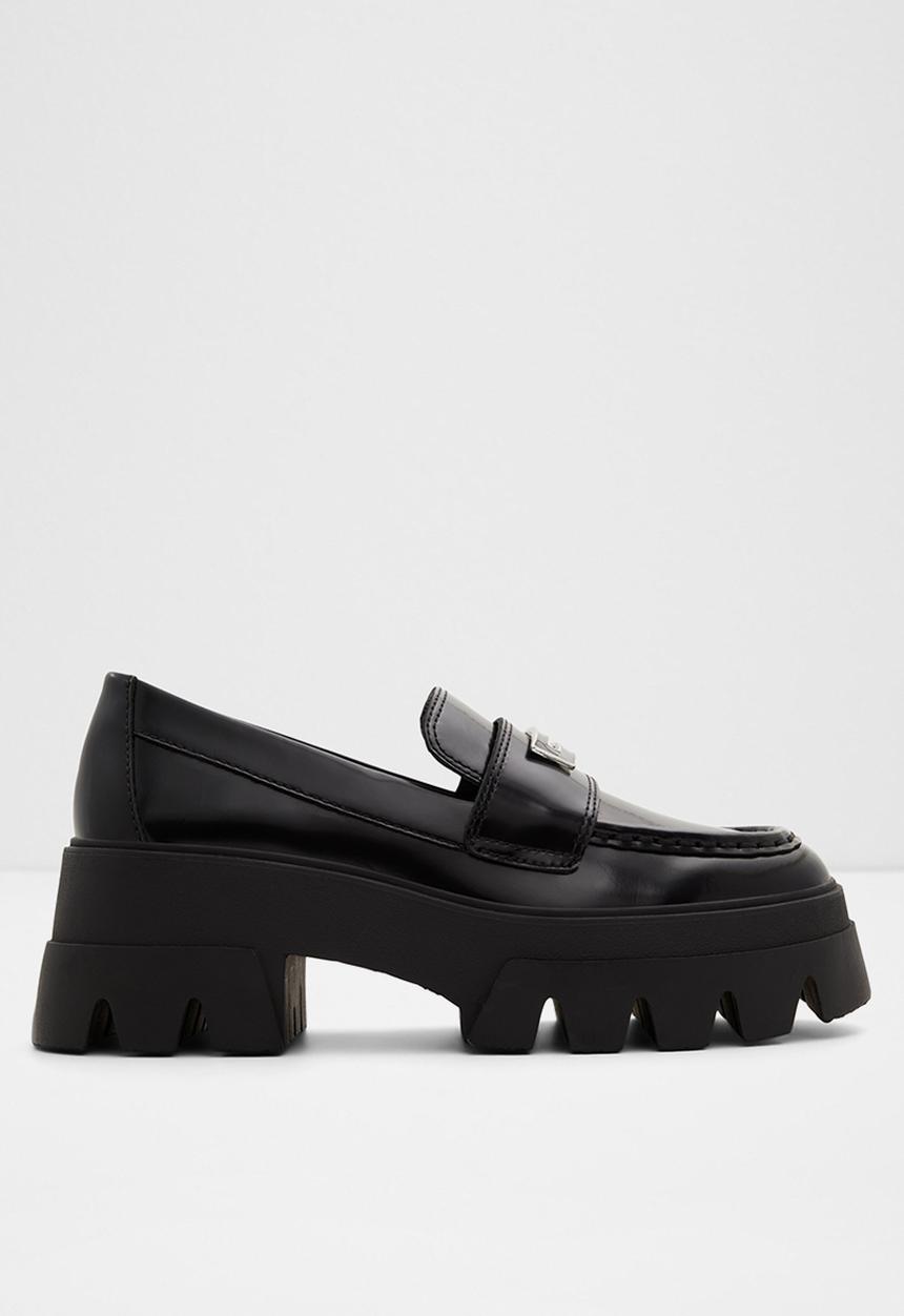 ALDO - Grandwalk leather loafer - black