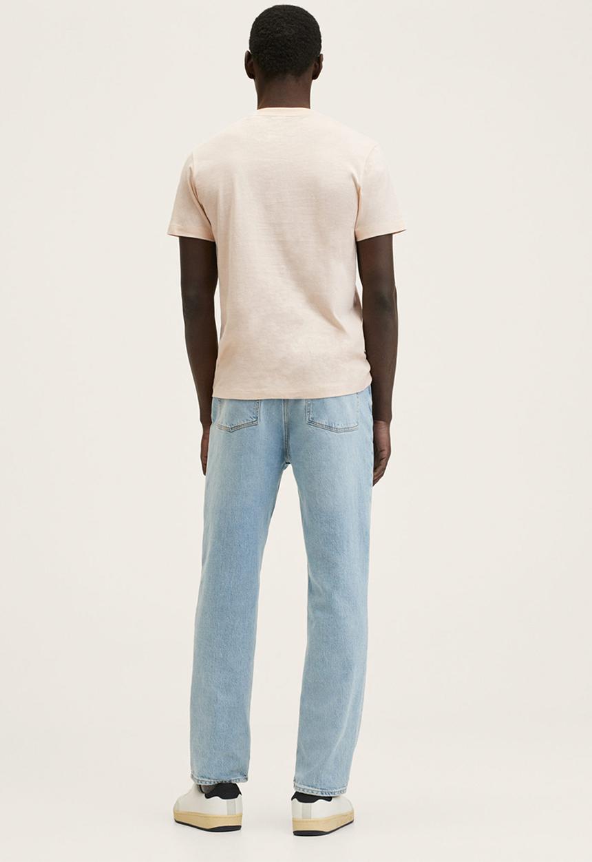 MANGO - Cherlo sustainable cotton basic T-shirt - neutral