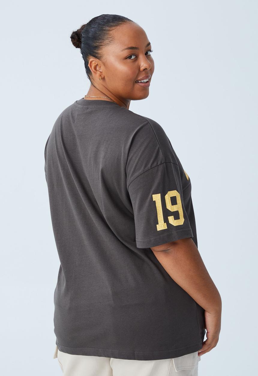 Cotton On - Curve oversized license graphic tee - Britney spears 1999 & ebony