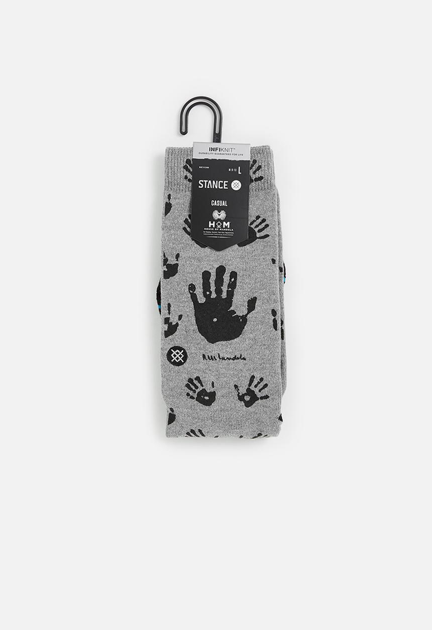 Stance Socks - House of mandela socks - grey