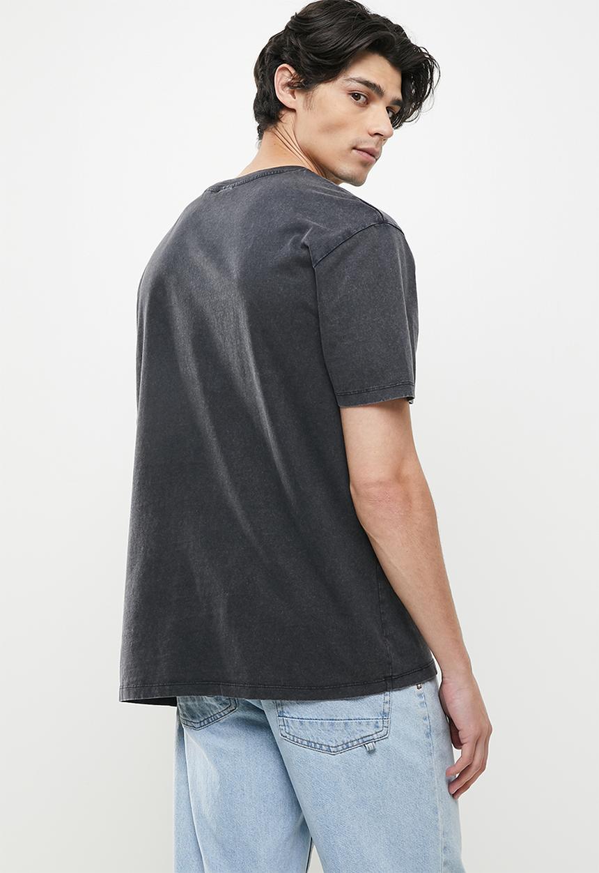 Only & Sons - Onstupac rlx acid T-shirt - black