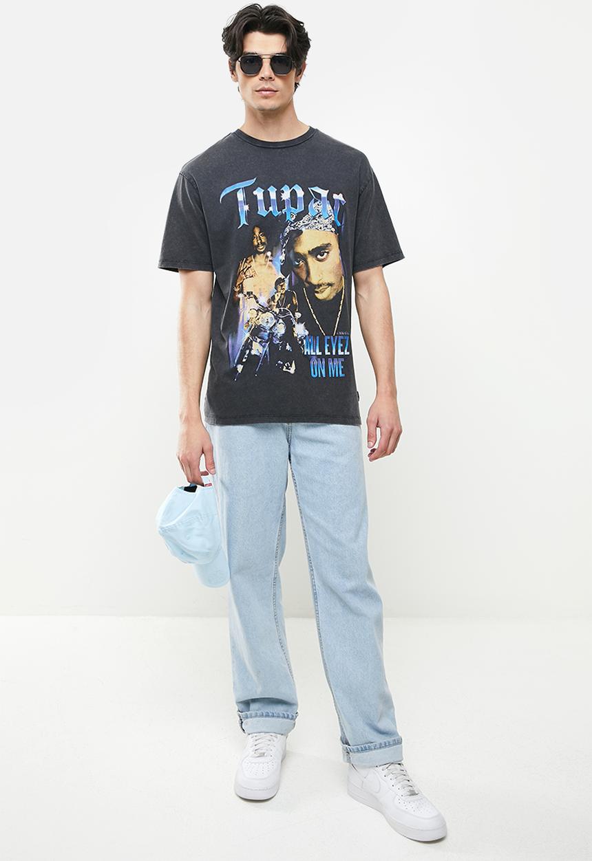 Only & Sons - Onstupac rlx acid T-shirt - black