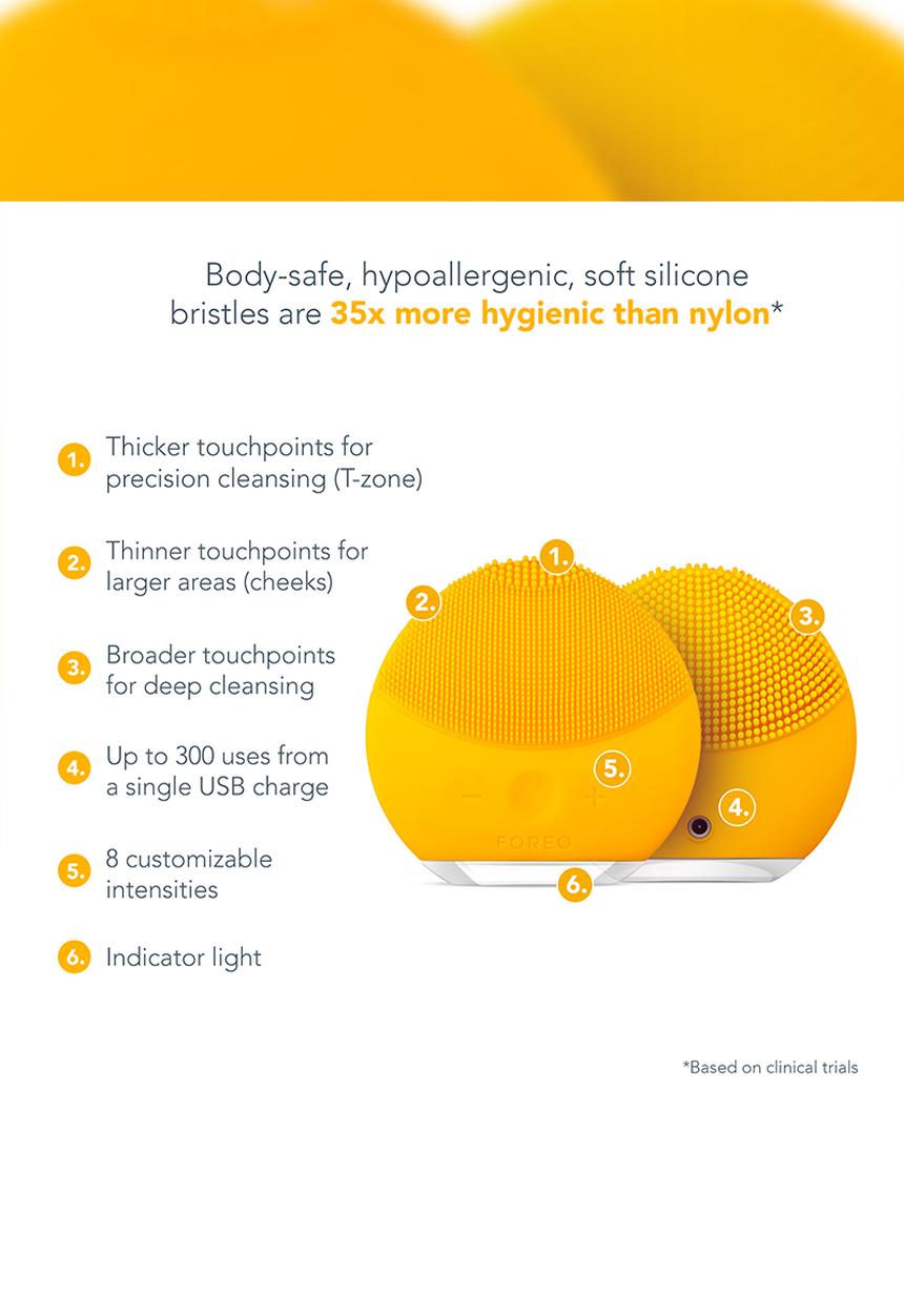FOREO Sweden - LUNA™ 2 Mini - Sunflower Yellow
