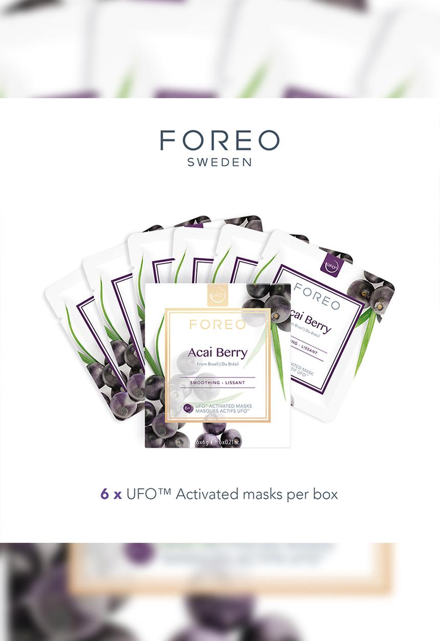FOREO Sweden - UFO™ Masks - Activated Acai Berry