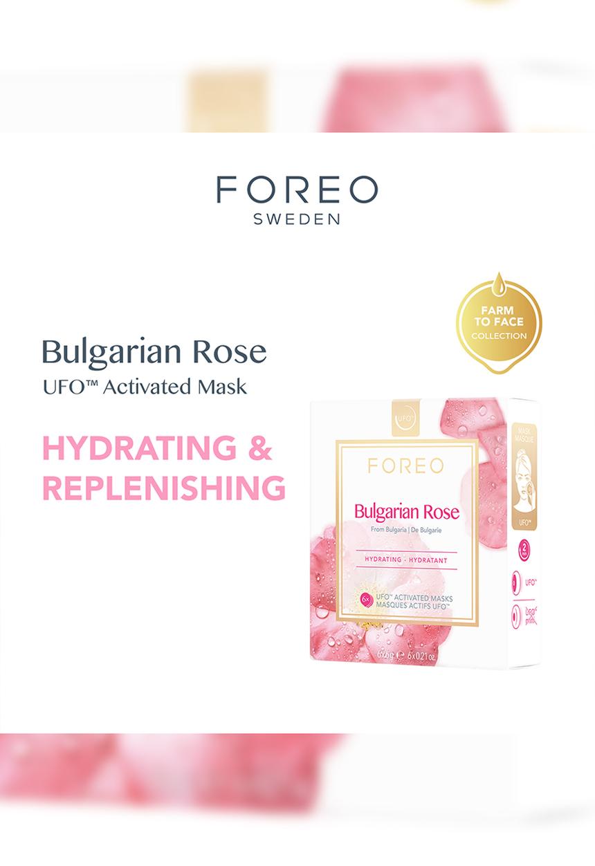 FOREO Sweden - UFO™ Masks - Activated Bulgarian Rose