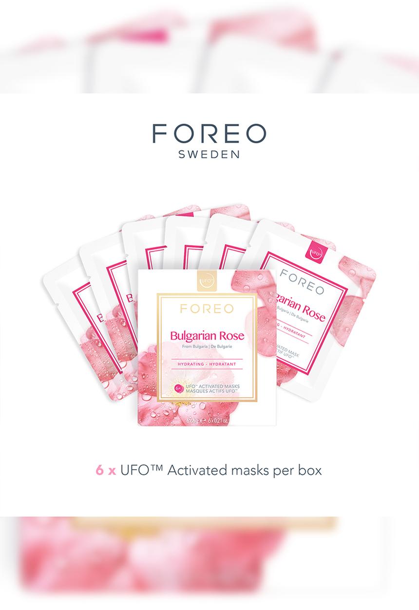 FOREO Sweden - UFO™ Masks - Activated Bulgarian Rose