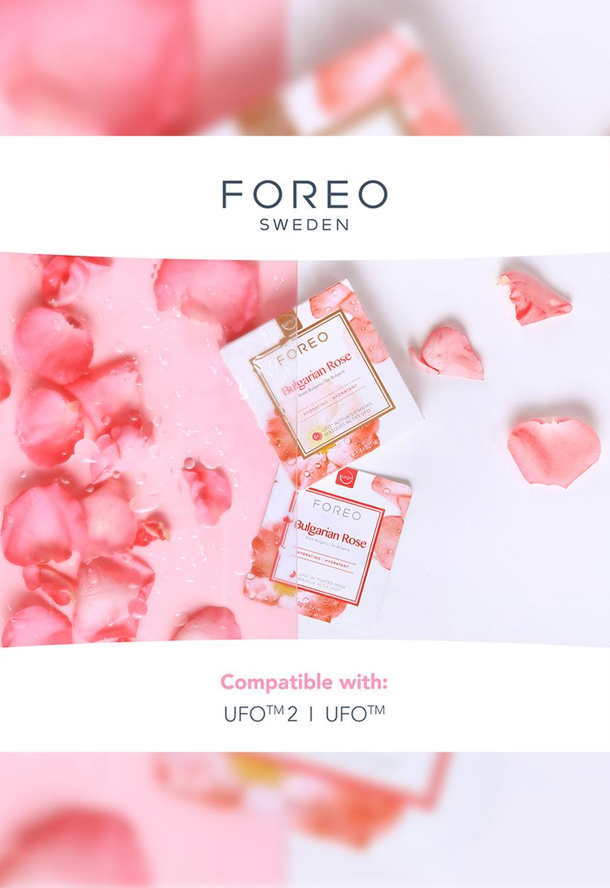 FOREO Sweden - UFO™ Masks - Activated Bulgarian Rose