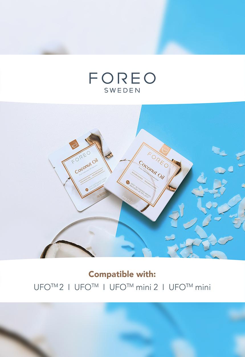 FOREO Sweden - UFO™ Masks - Activated Coconut Oil