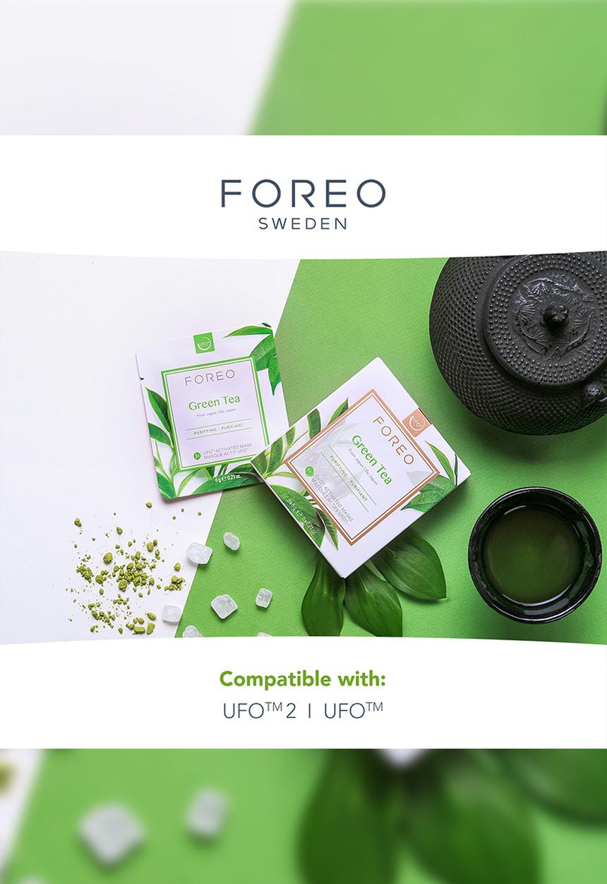 FOREO Sweden - UFO™ Masks - Activated Green Tea