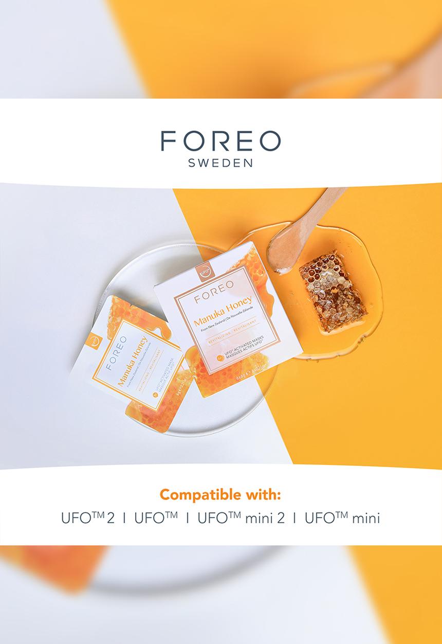 FOREO Sweden - UFO™ Masks - Activated Manuka Honey