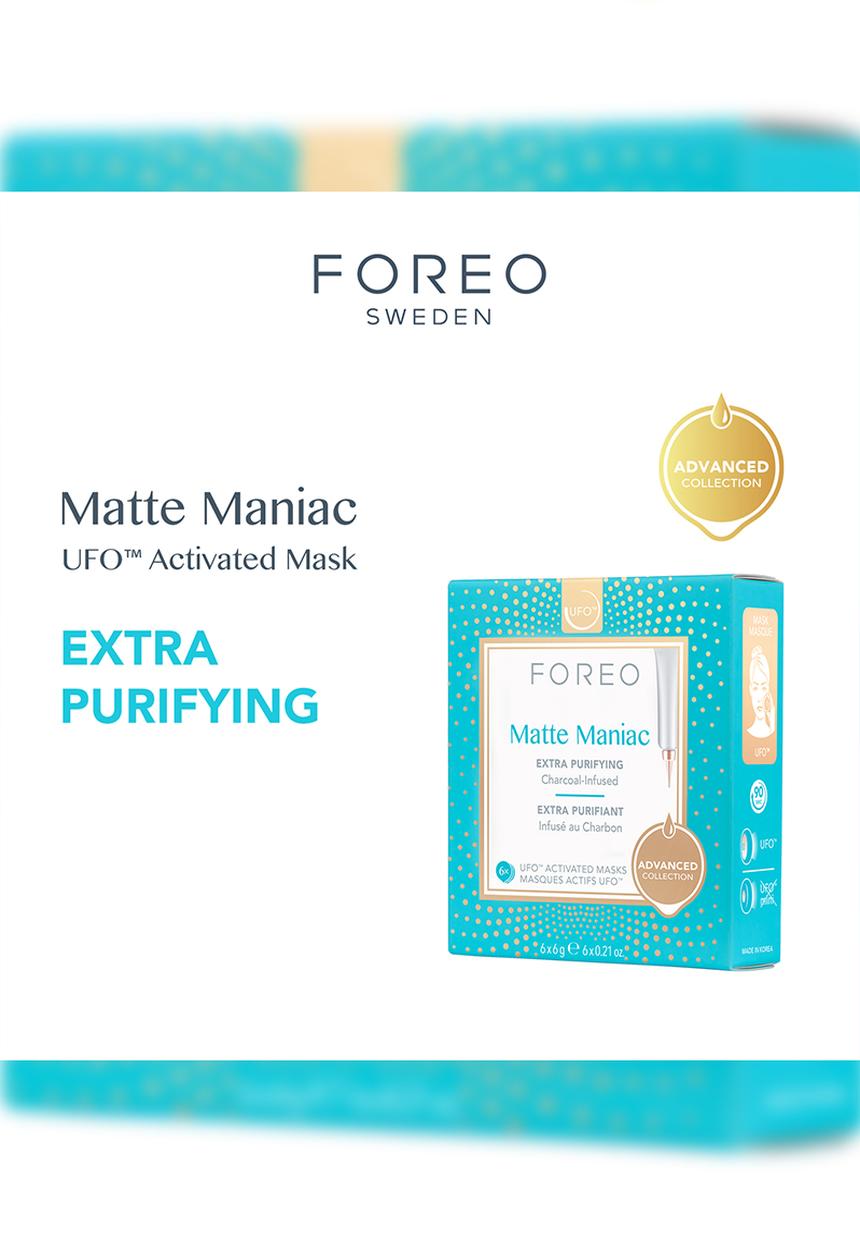 FOREO Sweden - UFO™ Masks - Advanced 6 Piece Collection - Matte Maniac