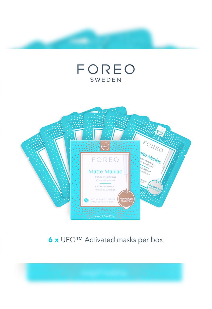 FOREO Sweden - UFO™ Masks - Advanced 6 Piece Collection - Matte Maniac