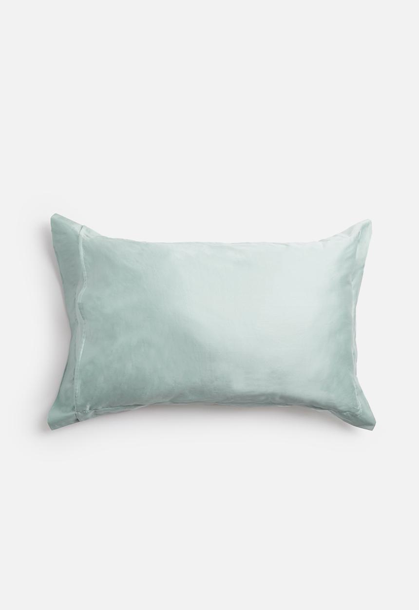 Sheraton Textiles - 400tc Egyptian cotton straight stitch pillowcase - duck egg 