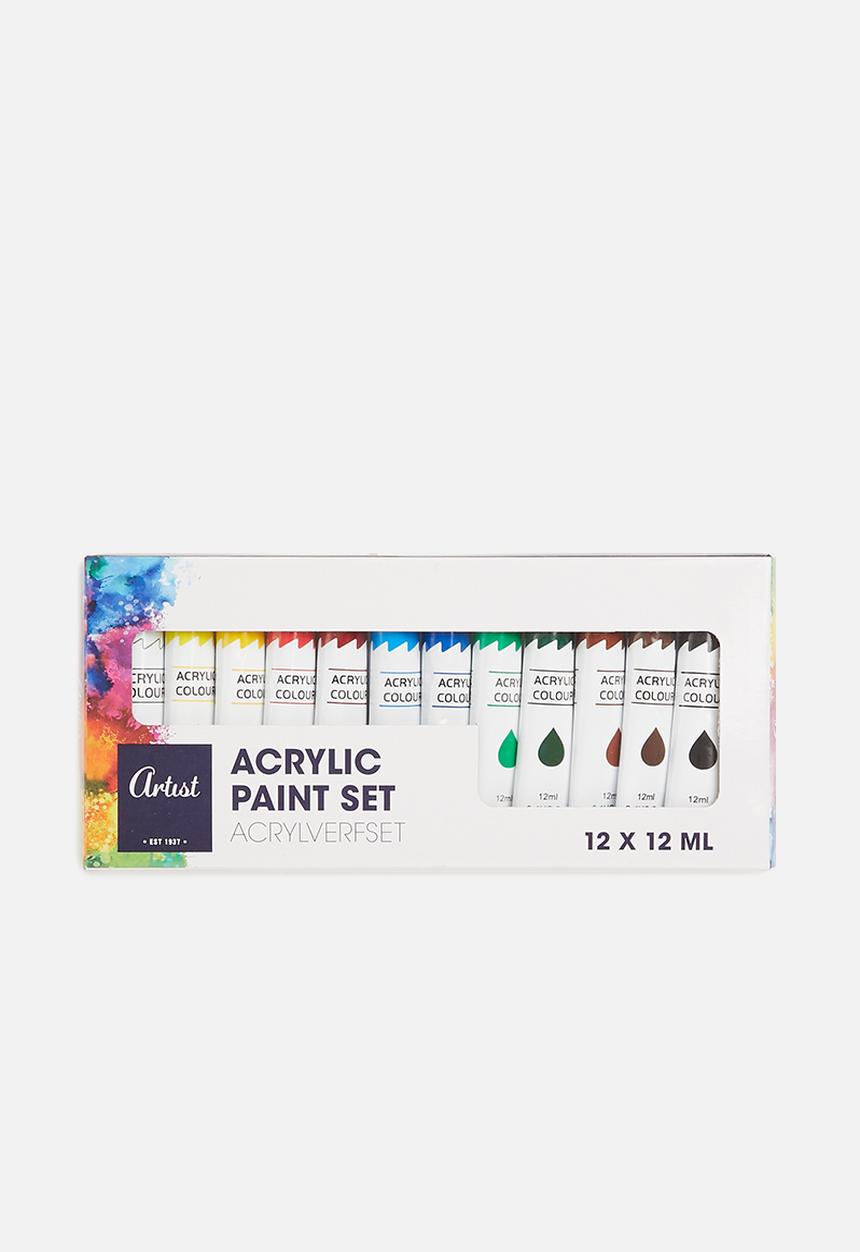H&S - Acrylic oil paint set - 12 pcs