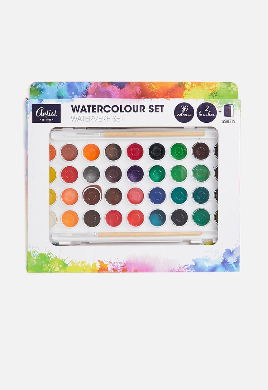 H&S - Waterpaint set - 36 colours