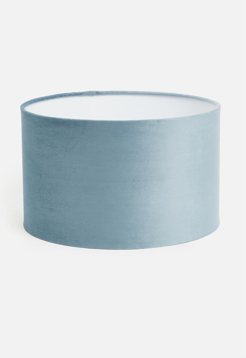 Sixth Floor - Velvet lampshade - blue
