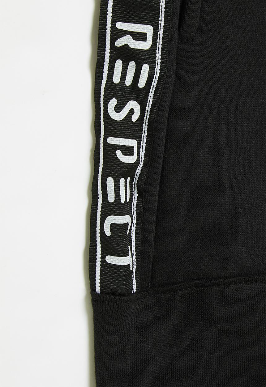 MINOTI - Respect fleece short - black