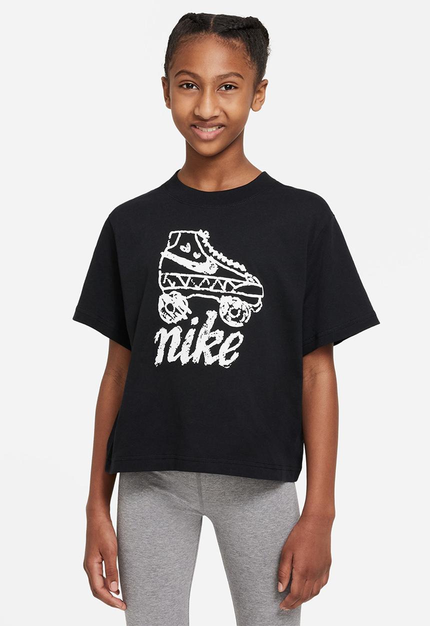 Nike - G nsw tee icon clash boxy - black