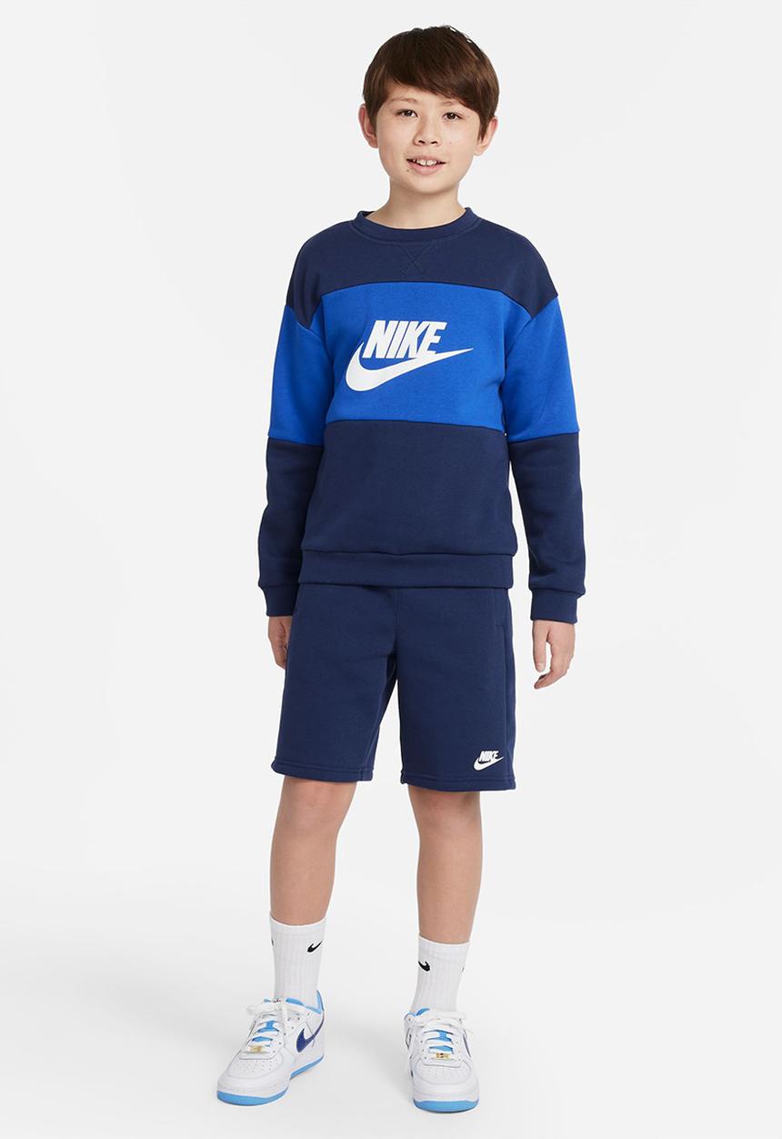 Nike - K nsw ft crew short tracksuit - multi