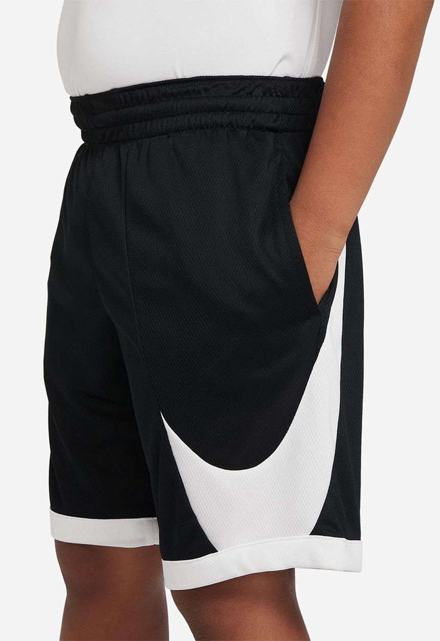 Nike - B nk df hbr basketball short- black & white